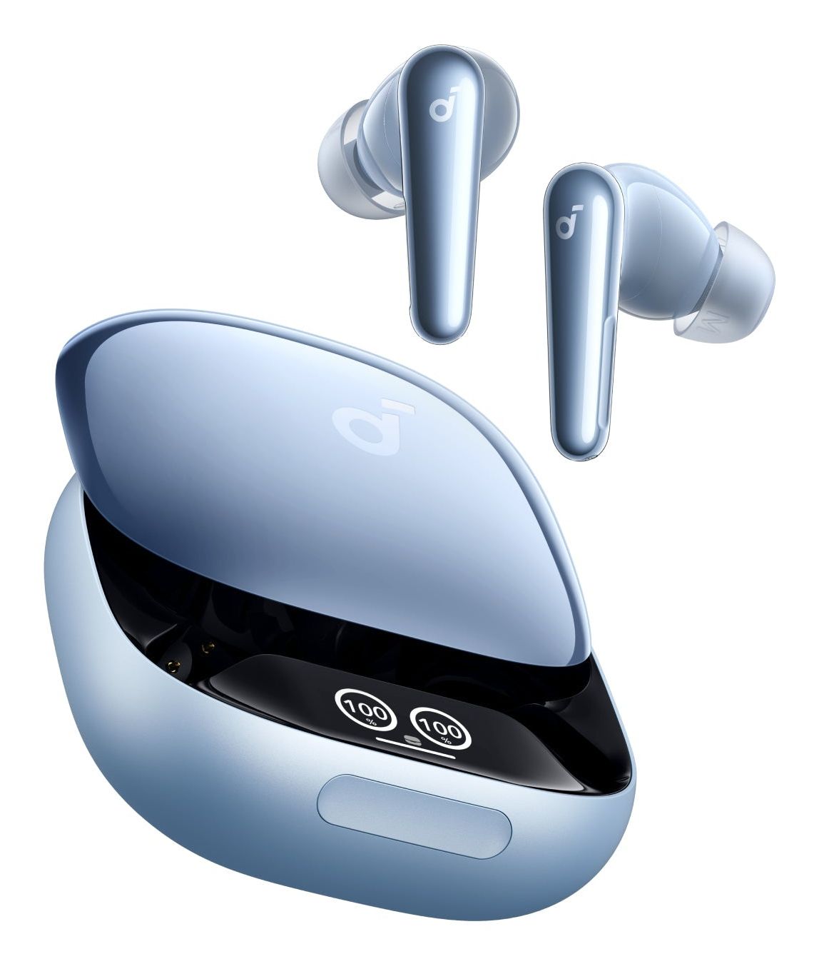 Soundcore Anker Liberty 4 Pro - True Wireless Earbuds - Light Blue