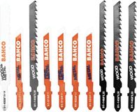 Bahco 91-MIXED-10P Lames de scie sauteuse pour bois et métal - 10 pièces