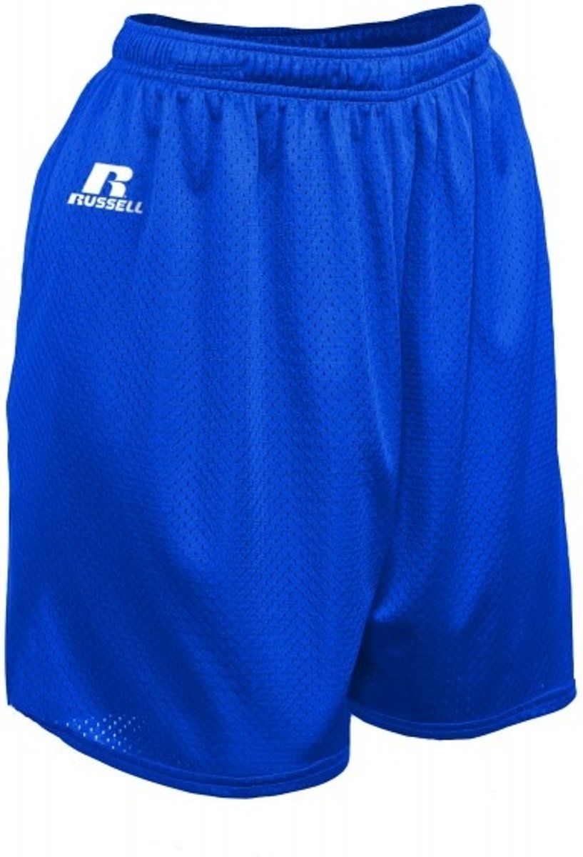Russell Athletic 9 inch Nylon Tricot Mesh Short - Royal - X-Large