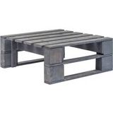 Pouf Palette De Jardin Bois De Pin Imprégné Gris