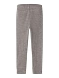 NAME IT NMNWAX WOOL RIB LEGGING NOOS Unisex Leggings 100% Merino Wool Satellite