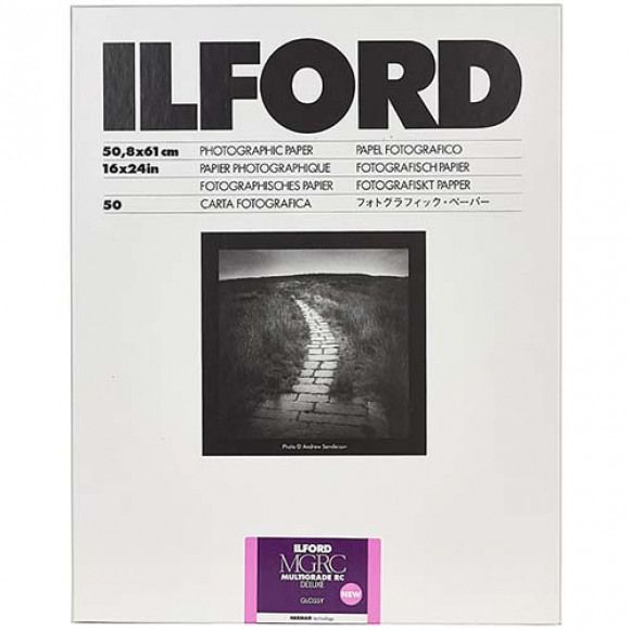 HARMAN Ilford Multigrade RC DeLuxe Glossy - 50,8x61cm - 50 vel