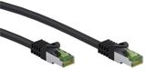 goobay 61100 - CAT 8.1 câble brute - câble réseau - câble LAN - câble de raccordement haute vitesse 40 Gbit avec blindage S/FTP PiMF / noir / 20 m