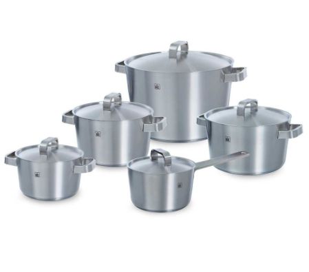 BK Conical+ Pannenset - 5-delig - RVS