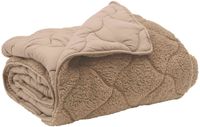 vidaXL Winter Duvet 200 x 200 cm Taupe