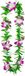 Boland Hawaii krans/slinger - Tropische kleuren mix groen/paars