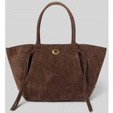 GUESS Shopper 'Guess Cabas Allegra en Suède Espresso' bruin