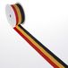 Nationale band "België" - zwart, geel, rood - 25 mm x 25 m