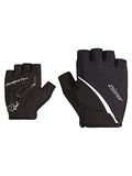 Ziener Carda Fietshandschoenen voor dames, mountainbike/wielersporthandschoenen, korte vingers, ademend, dempend, zwart, 6