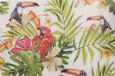 Cosy & Trendy Set de table rectangulaire - 6x - imprimé toucan tropical - 29 x 44 cm