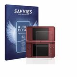 Savvies Screenprotector voor Nintendo DSi XL - Folie Beschermfolie transparant 18 Stuks