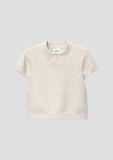 s.Oliver T-shirt ajour écru