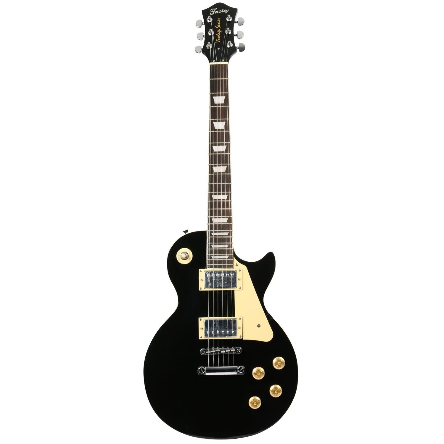 Fazley FLP318BK Elektrische Gitaar - Zwart
