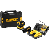 DeWalt DCW210NT-XJ - Schuurmachine - 2x 5,0 Ah POWERSTACK Accu - Starterspakket