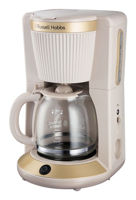 Russell Hobbs Bronte Stone - Filterkoffiezetapparaat - 1,25 l - Goud/Steenkleur