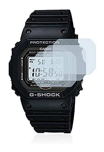 brotect Hybride Glas Screen Protector compatibel met Casio G-Shock GW-5000-1JF (3 Stuks) Schermbeschermer [9H hardheid, Beschermglas-Folie niet glas]