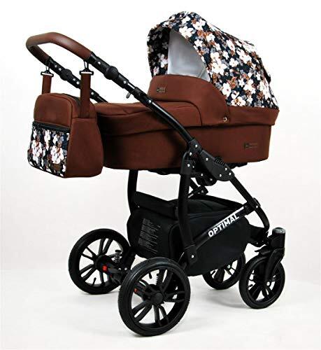 SaintBaby Kinderwagen 3in1 2in1 Set Isofix Buggy Autostoeltje Maximum by Flowers of Apples 3in1 met autostoeltje