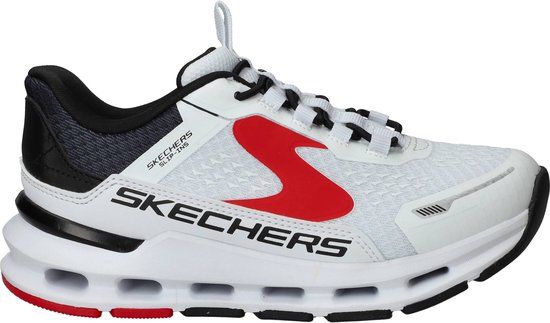 Skechers Slip-Ins Glide Step Sneakers - Jongens - Wit - Maat:31