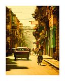 Komar Muurschildering Cuba Streets | Poster, afbeelding, woonkamer, slaapkamer, decoratie, kunstdruk | zonder lijst | P122A-40x50 | Formaat: 40 x 50 cm (breedte x hoogte)