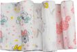 Interbaby Disney Verzorgingsdoeken Minnie Mouse 80 Cm Katoen Wit 3 St