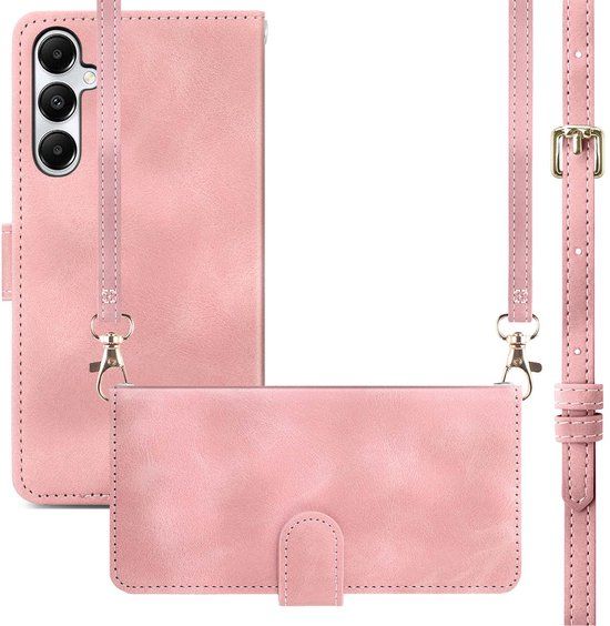 imoshion Bookcase met koord voor de Samsung Galaxy A17 (5G) / (4G) - Roze