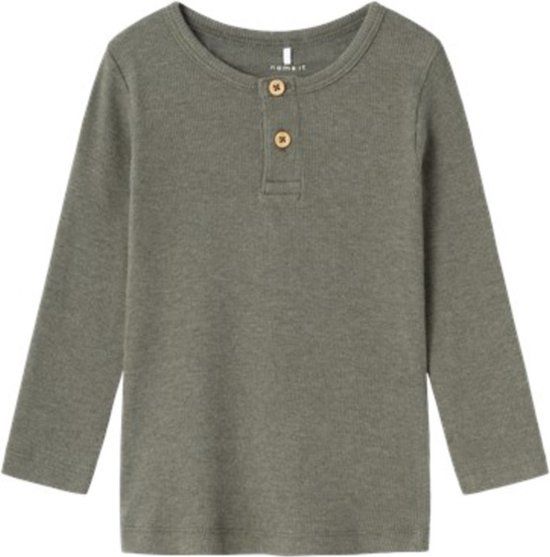 NAME IT MINI longsleeve NMMKAB - dusty olive - Maat 104 - Jongens