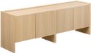 ATMOSPHERA CREATEUR D'INTERIEUR JJA Meuble TV John rectangulaire 39,5x171cm 4 portes beige