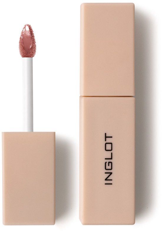 INGLOT Glazed Lips Liquid Lipstick SPF50+ - Pink Meringue 91