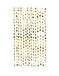 Ginger Ray Gold Star Shimmer folie achtergrond gordijn om op te hangen party, Pop The Bubbly, decoratie