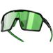 MowMow Wizard Zonnebril - Sportbril - Fotochromatische Lens - Zwart/Groen