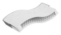 VidaXL Binnenveringmatras middelhard 90x190 cm Single Size