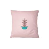 Bona Basics Decoratieve kussenhoes Lichtroze 45x45 cm