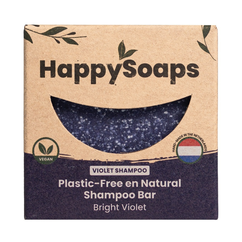 Happysoaps Shampoo Bar Violet