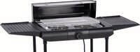 Gardalux Elektrische Barbecue - Grilloppervlak 36x24 cm - 2000W - Zwart
