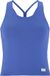 Craft Collective Cropped Singlet W Dames Sportshirt - Blauw