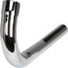Citomerx Uitlaatspruitstuk, chrome, 32/32 mm, double bent, for Zündapp C KS GTS CS 50, type 441 517 529