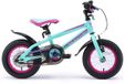 Bikestar kinderfiets Urban Jungle 12 inch turquoise paars