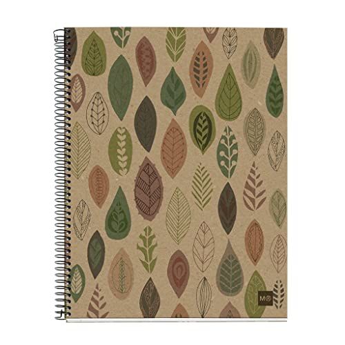 Miquelrius - Notitieboek - A4 - Gelinieerd - 120 vellen - Gerecycled karton