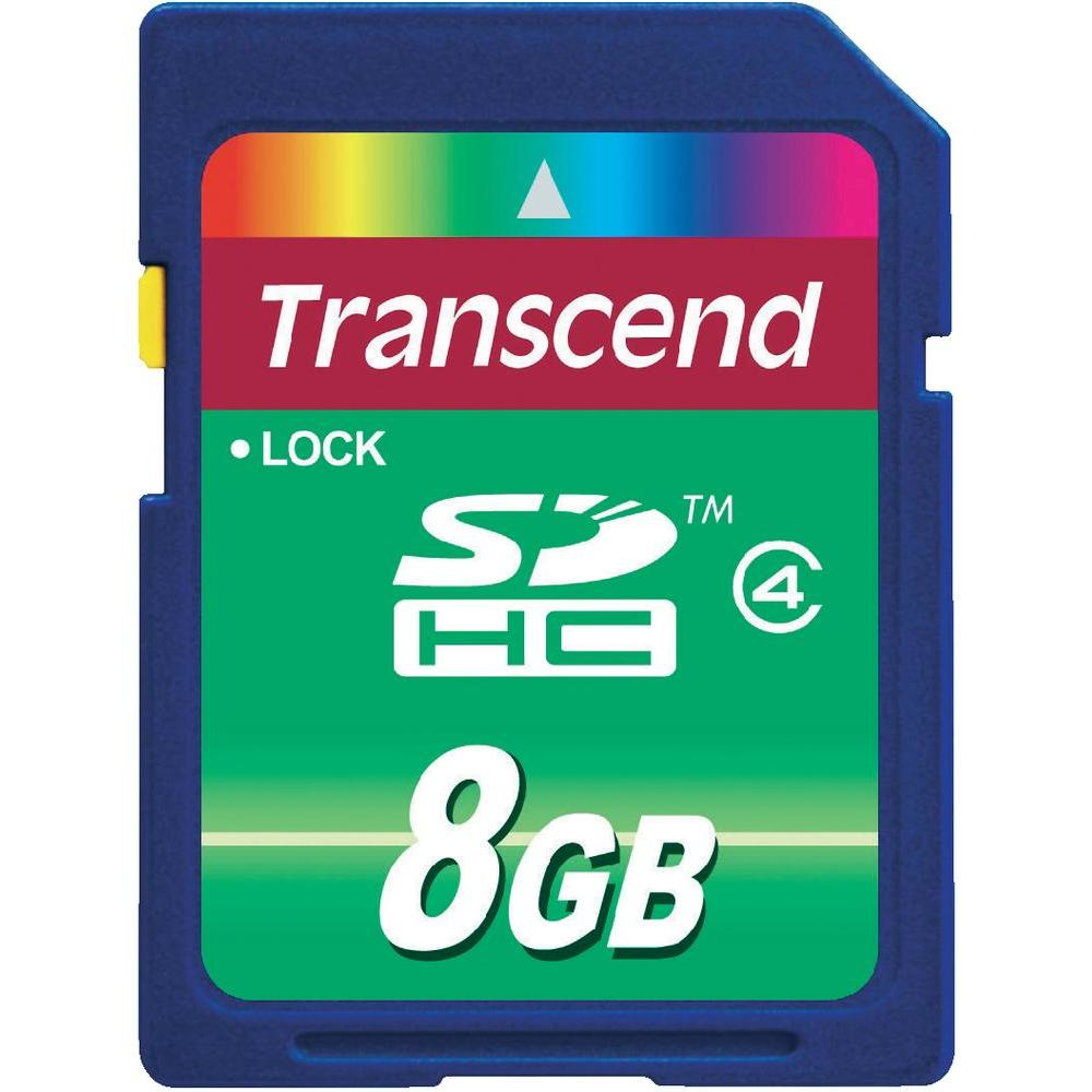 Transcend 8GB SDHC Class 4