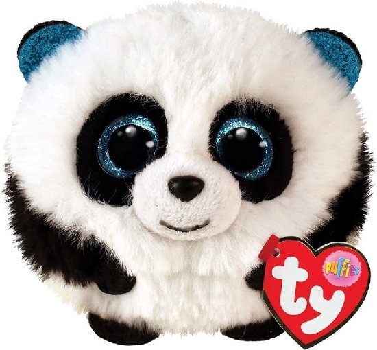 TY - Teeny Puffies Panda Bamboo - 10 CM
