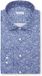 Seidensticker Chemise Coupe Droite Bleu Motif Coton Repassage Facile EU40