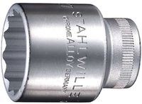 Stahlwille 50 A 19/32 03410035 Dubbel zeskant Dopsleutelinzetstuk 19/32 1/2 (12.5 mm)