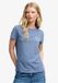 Superdry Luxe Casual Classic T-shirt Femme Vintage Indigo Coton Taille 12