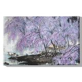 Homemania Afbeelding boom natuur en landschappen voor woonkamer, slaapkamer, meerkleurig, 45 x 3 x 70 cm, polyester, hout