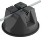 OBO Bettermann dakleidinghouder voor platte daken 8-10mm polyamide/polyethyleen zwart, 5218700