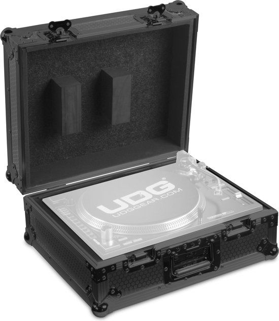 UDG Ultimate Flightcase Turntable Black MK2 (U91030BL2) - Platenspeler case