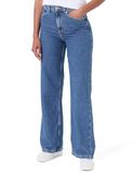 BOSS Regular fit wide leg jeans van puur katoen Model 'THE MARLENE'