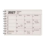 MARK'S 2027 Notebook Calendar XS // Ivory
