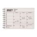 MARK'S 2027 Notebook Calendar XS // Ivory