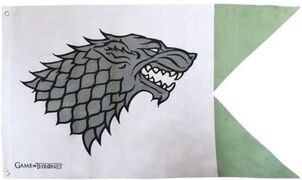 Game of Thrones Vlag Stark